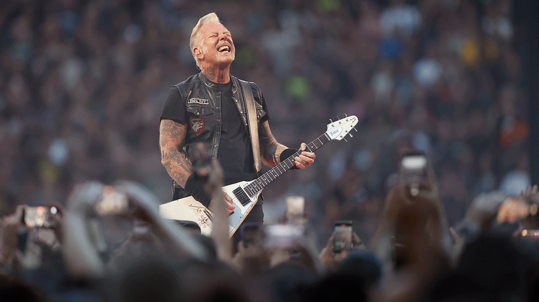 Τζέιμς Χέντφιλντ, frontman των Metallica