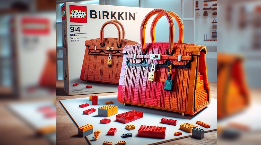 Θα αγόραζες μια Birkin από τουβλάκια Lego;