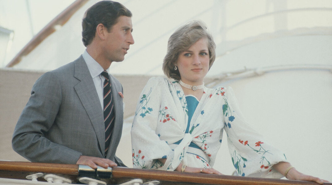 Ο πρίγκιπας Κάρολος και η πριγκίπισσα Νταϊάνα στο σκάφος Britannia, στο μήνα του μέλιτός τους, Αύγουστος 1981