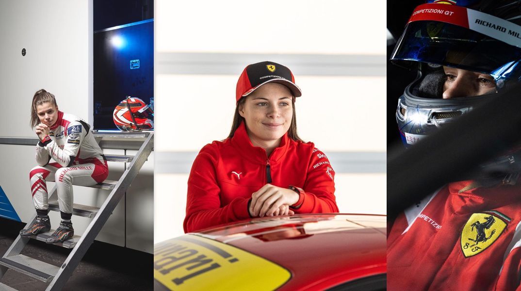 Lilou Wadoux: Είναι η πρώτη γυναίκα οδηγός της Ferrari Competizioni GT 