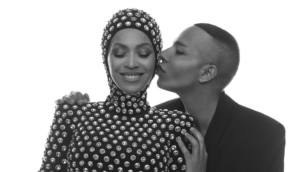 Η Beyonce σχεδίασε 17 σύνολα υψηλής ραπτικής σε συνεργασία με τον Balmain