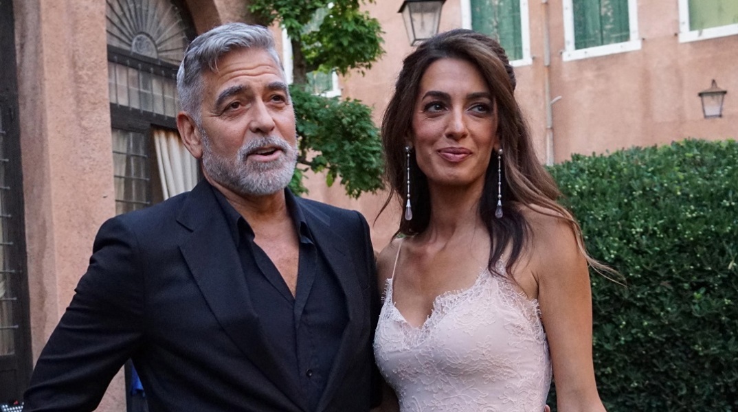 George & Amal Clooney στη Βενετία