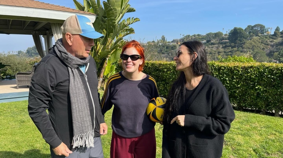 Bruce Willis: Γιόρτασε τα γενέθλια της κόρης του με την Demi Moore