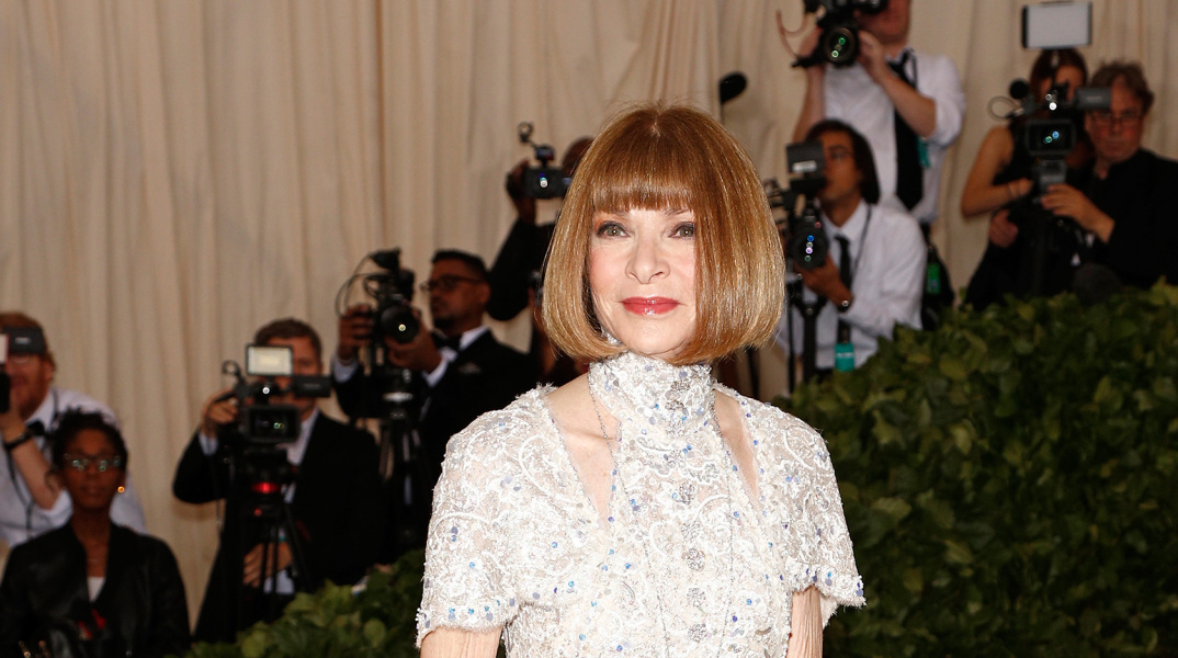 Η Anna Wintour στο Met Gala 2018
