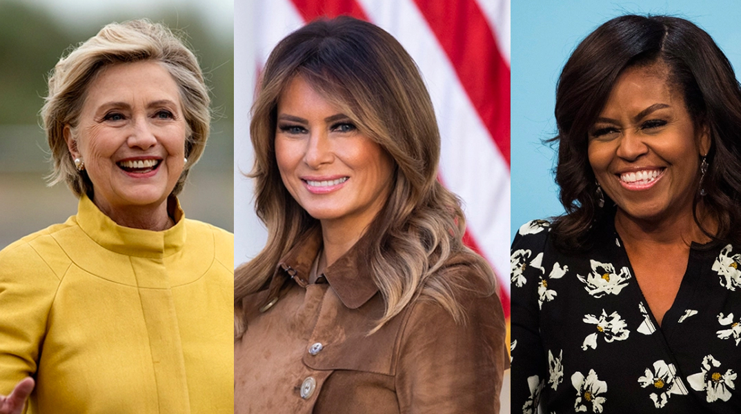 Hillary Clinton-Melania Trump-Michelle Obama ©EPA