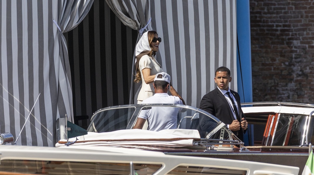 La dolce vita - Η Λόρεν Σάντσεζ αναχωρεί για τους γαμήλιους εορτασμούς στο Σαν Τζόρτζιο Ματζόρε