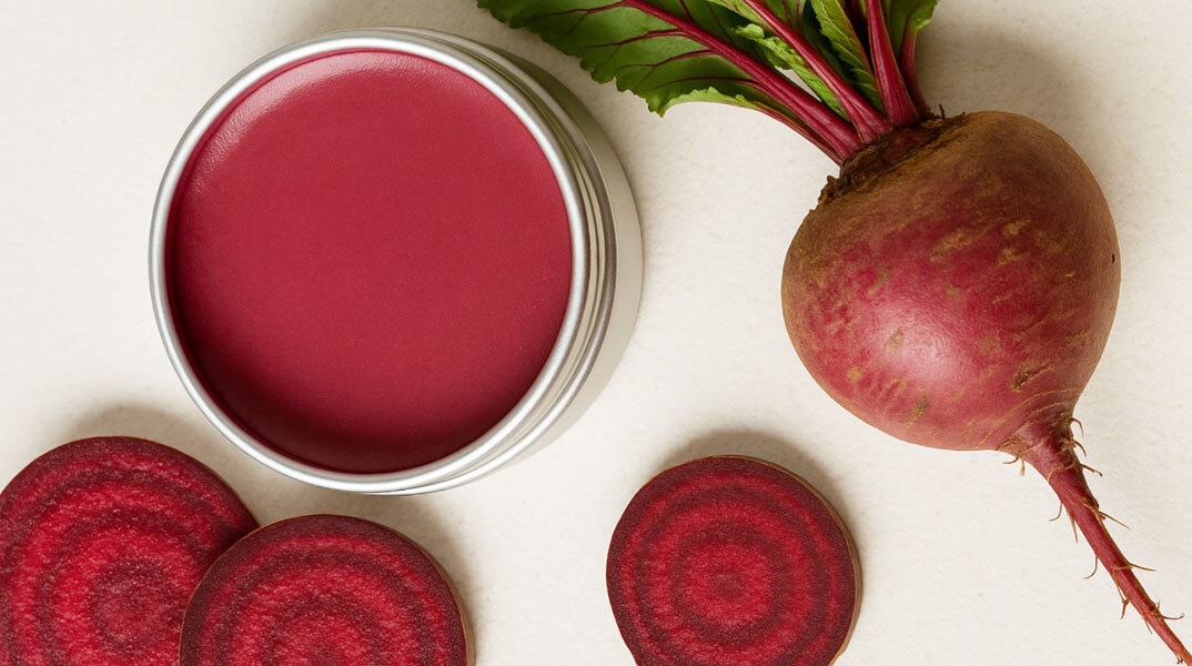 DIY Lip Balm με παντζάρι και ξηρά χείλη τέλος