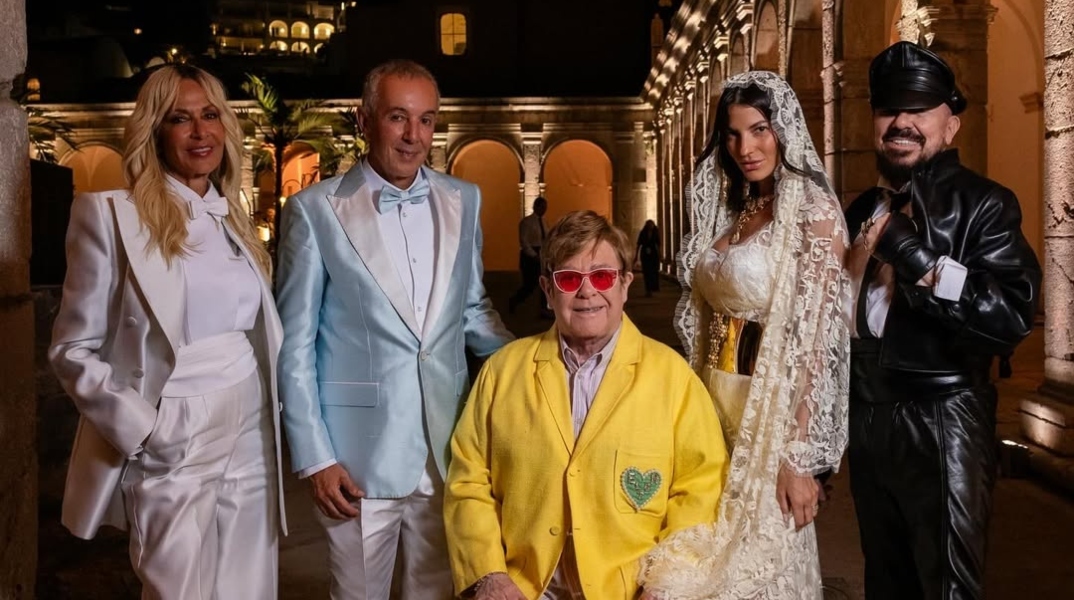 Η Άννα Βίσση με τον Έλτον Τζον