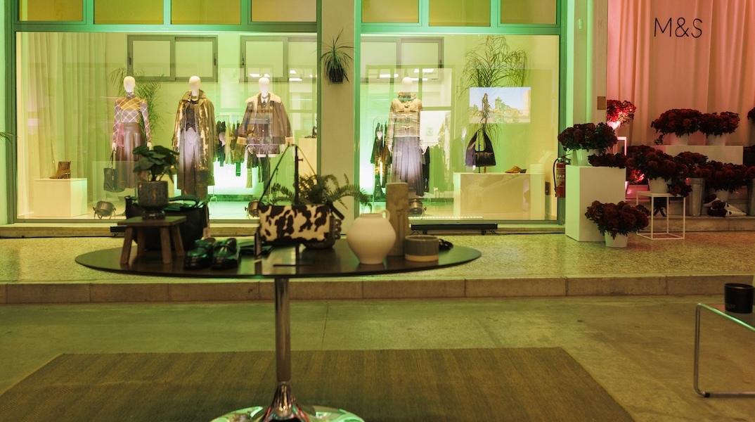 Η διακόσμηση από το event της M&S