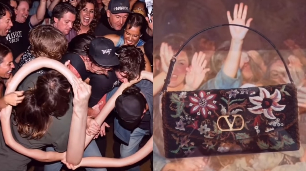 Valentino: Αντιδράσεις για την AI «τσαπατσούλικη» διαφήμιση της νέας τσάντας DeVain 