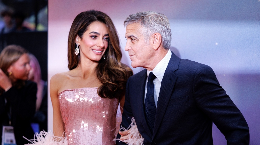 Ο Τζορτζ Κλούνεϊ με τη σύζυγό του, Αμάλ Αλαμουντίν Κλούνεϊ 