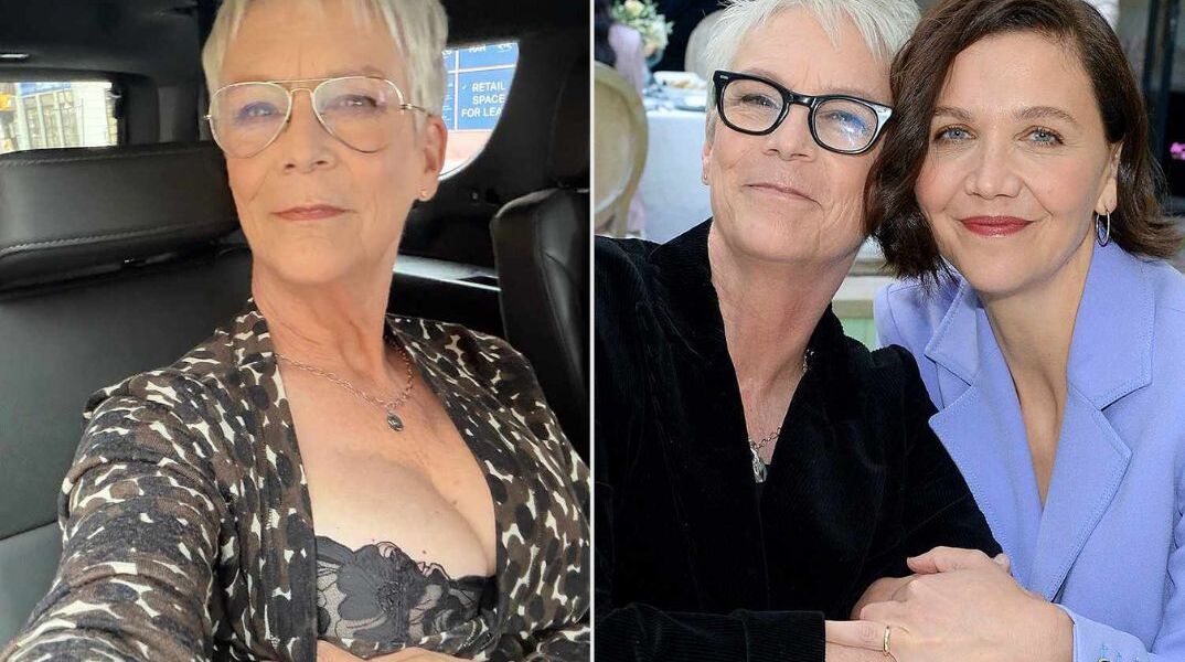 Τζέιμι Λι Κέρτις: Η τολμηρή φωτογραφία με δαντελένιο σουτιέν για τη νέα ταινία της Μάγκι Τζίλενχαλ