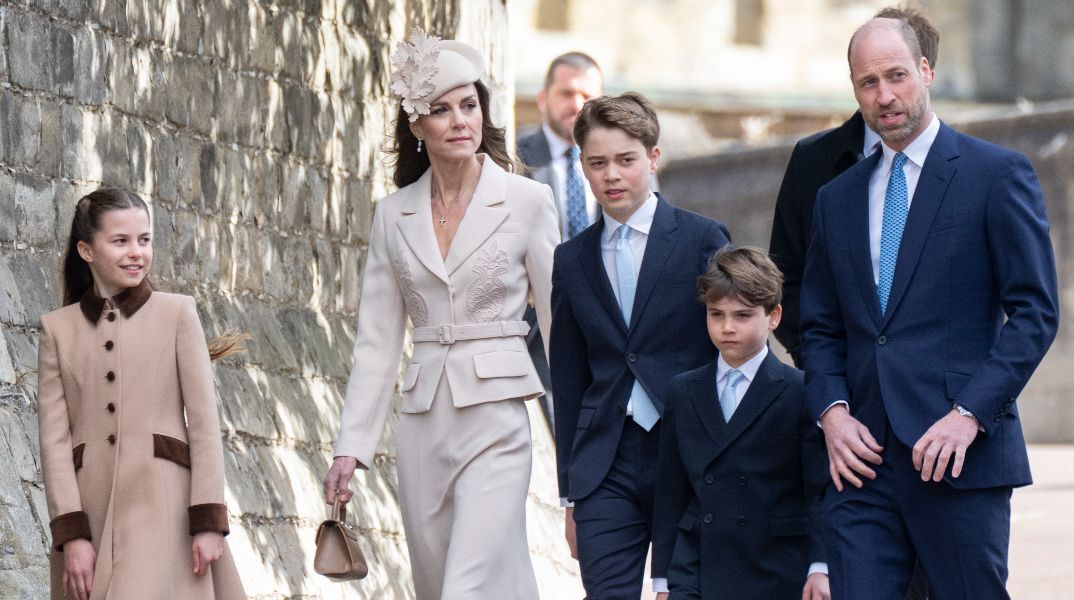 Ο Πρίγκιπας Oυίλιαμ και η Κέιτ Μίντλετον στην πρώτη πασχαλινή λειτουργία μετά τη μάχη της με τον καρκίνο