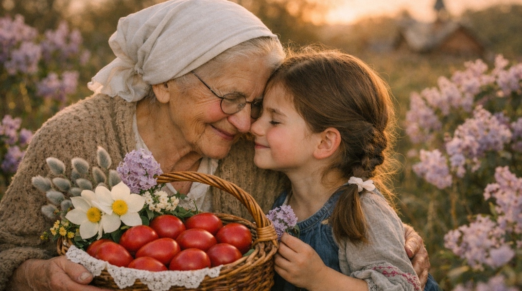Πάσχα στο χωριό: Εικόνες, μυρωδιές και αναμνήσεις που ξεκινούν από τη γιαγιά