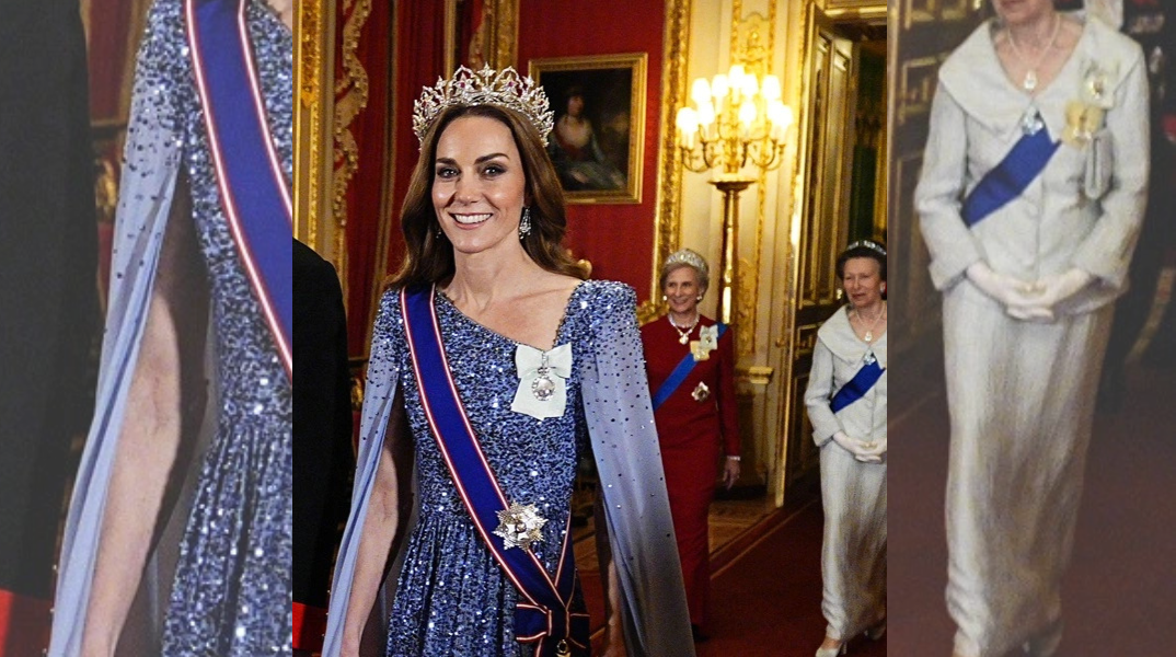 Ντύσου όπως η Κέιτ Μίντλετον: 10 μπλε φορέματα με παγιέτα που βρήκαμε στην αγορά