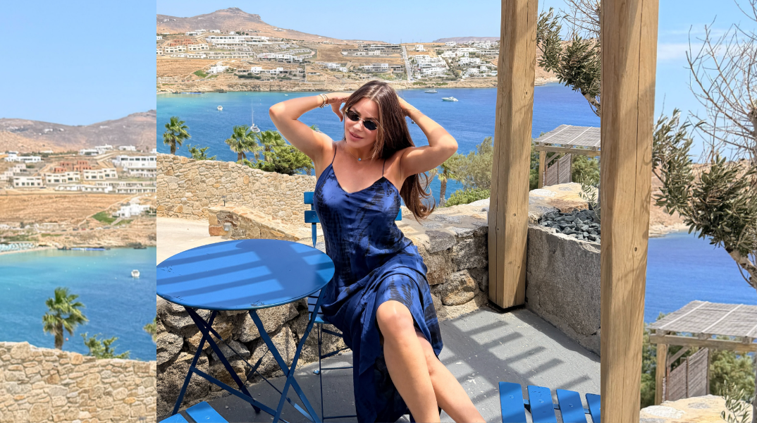 Η Σοφία Βεργκάρα στη Μύκονο μόλις μας έδωσε έμπνευση για τις καλοκαιρινές μας εμφανίσεις