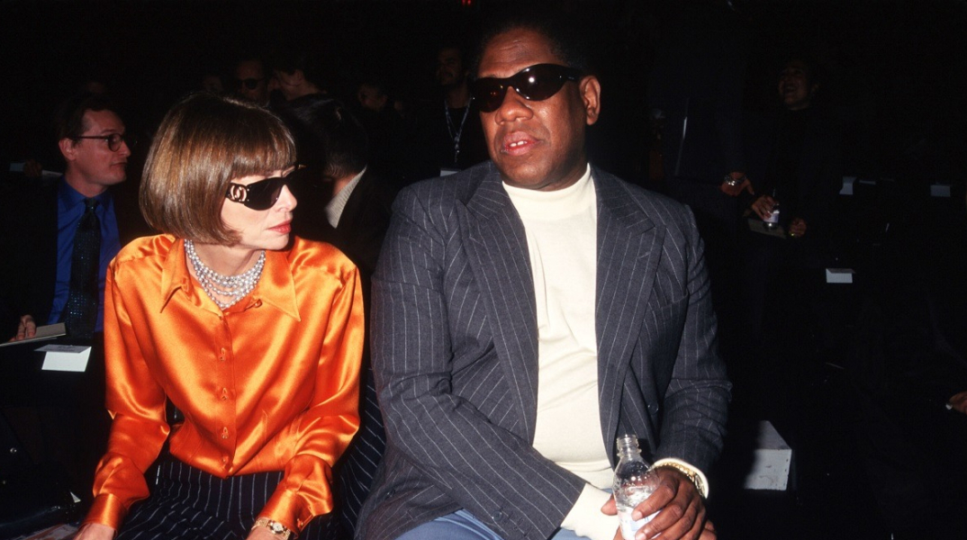 Anna Wintour και Andre Leon Talley