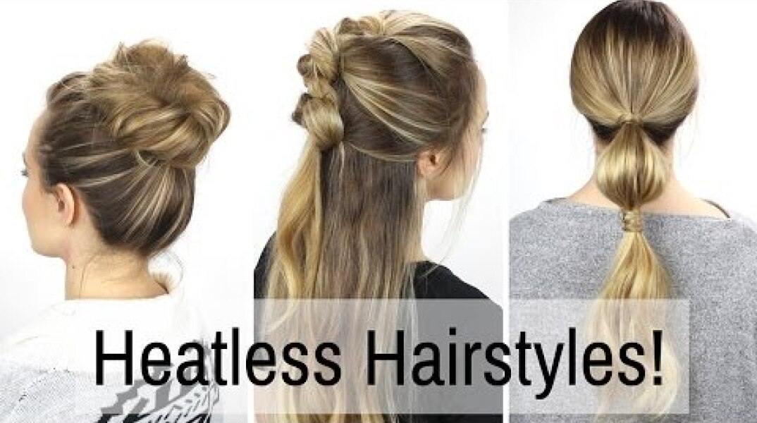 7 Days of Heatless Hairstyles!