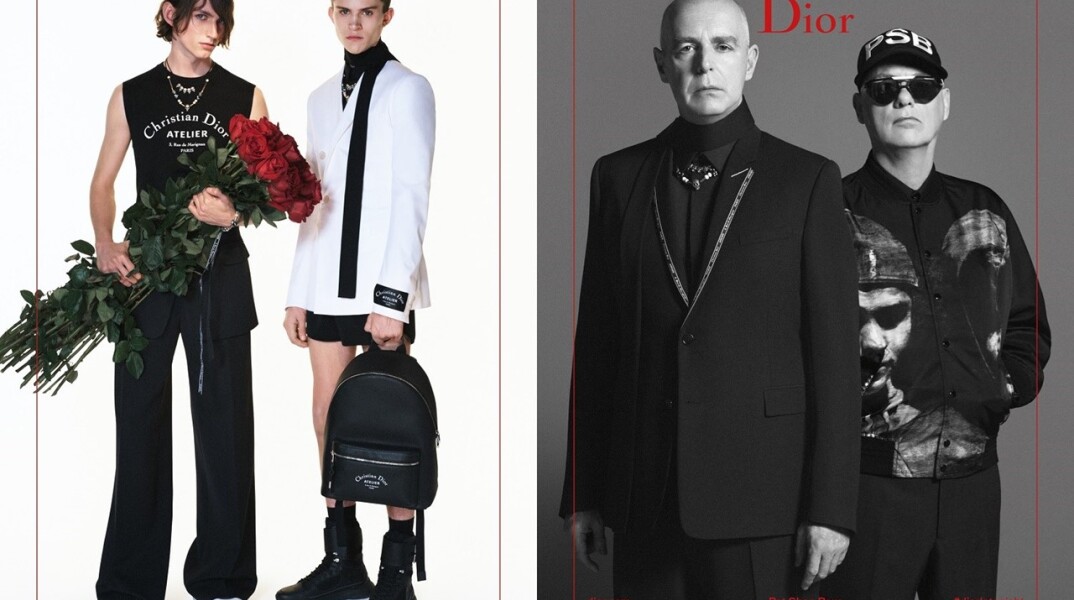 Οι Pet Shop Boys είναι τα νέα πρόσωπα του Dior Homme