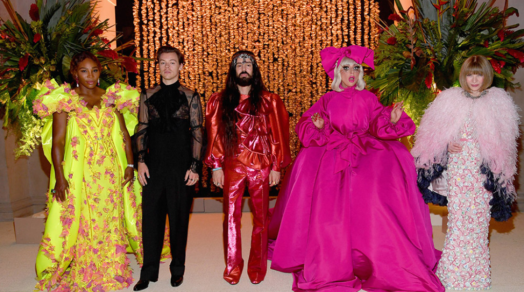Harry Styles, Serena Williams, Alessandro Michele, Lady Gaga and Anna Wintour
