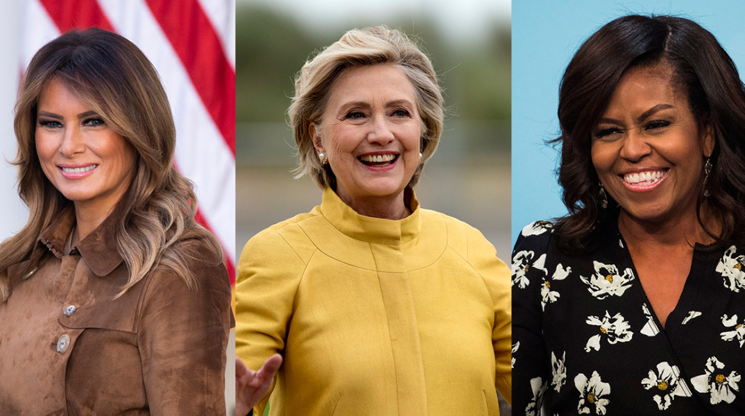 Melania Trump, Hillary Clinton, Michelle Obama ©EPA