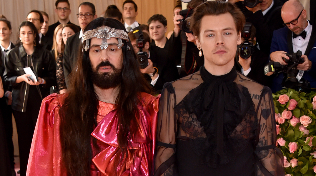Alessandro Michele και Harry Styles ©Getty Images/ John Shearer