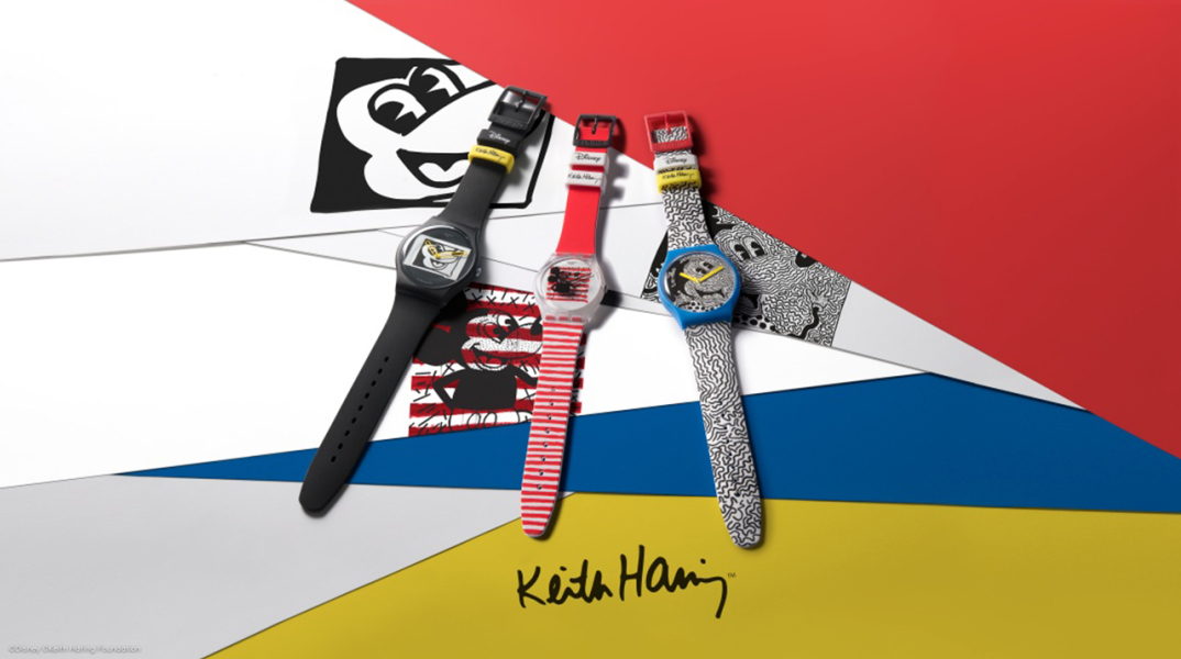 Disney Mickey Mouse X Keith Haring by Swatch