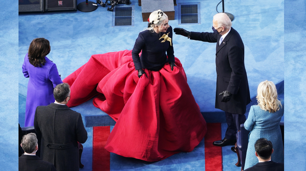 President Joe Biden and Lady Gaga