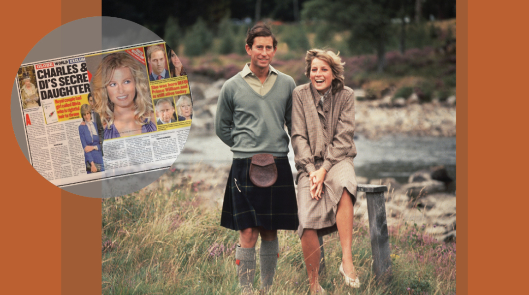 Prince Charles and Diana, Princess of Wales (1961 - 1997) pose together during their honeymoon in Balmoral, Scotland, 19th August 1981. (Photo by Serge Lemoine/Getty Images)
