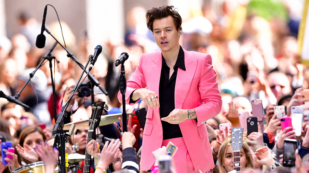 Harry Styles performs on NBC's 'Today' show at Rockefeller Center on May 9,  2017 in New York City. ©James Devaney/GC Images