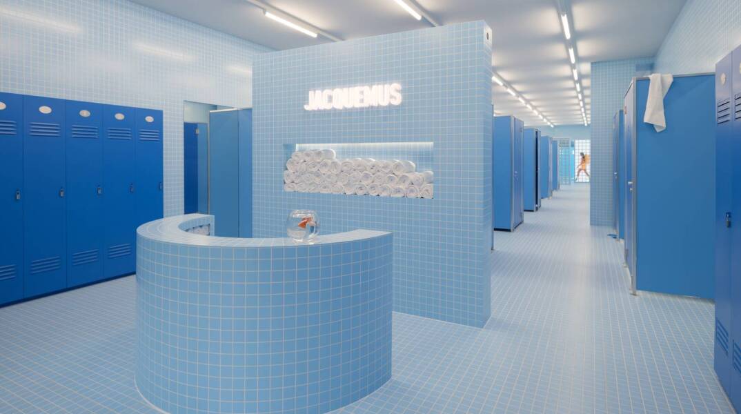 Simon Jacquemus - Le Bleu: Οι pop-up εικαστικές εγκαταστάσεις στο Selfridges του Λονδίνου είναι μια σουρεαλιστική αναπαράσταση του μπάνιου του. 