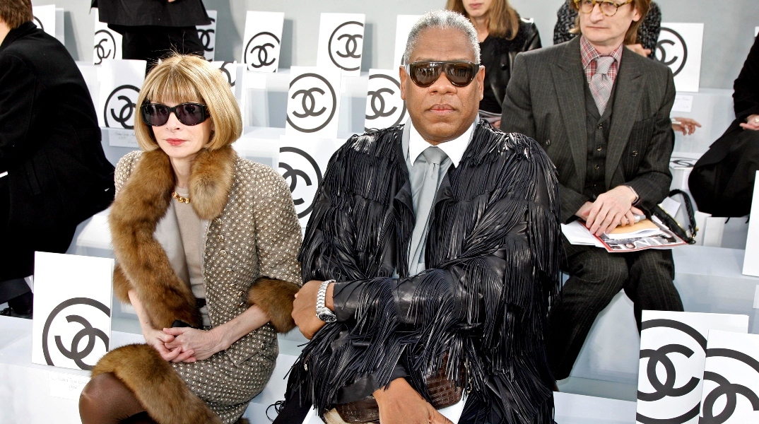 Anna Wintour και André Leon Talley 