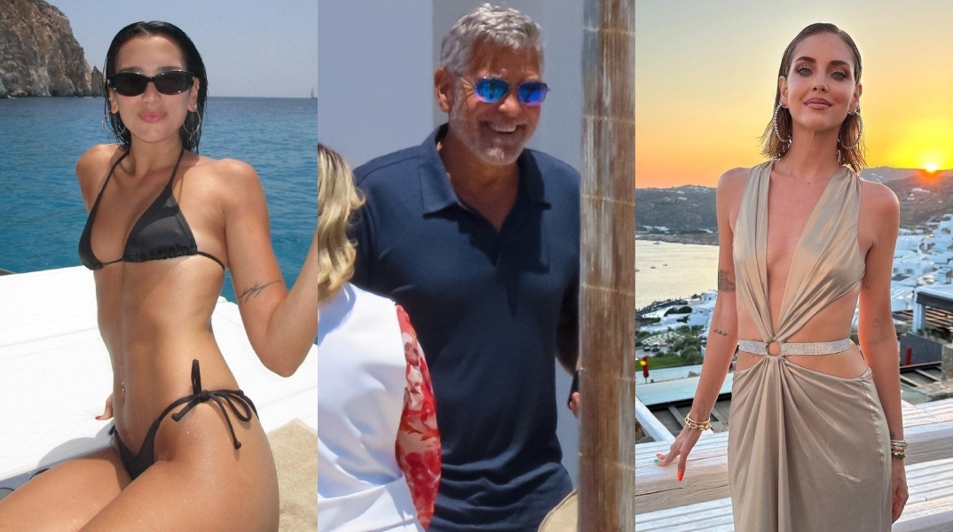 Dua Lipa, George Clooney και Chiara Ferrangi στην Ελλάδα 