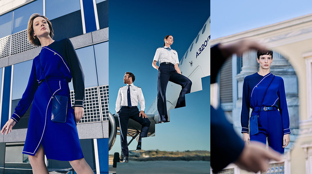 Νέες στολές της Aegean Airlines από την Zeus+Δione