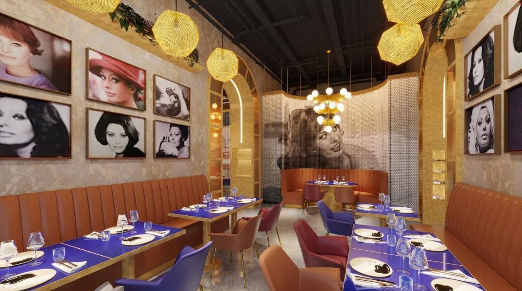 Σοφία Λόρεν: Ανοίγει το εστιατόριο «Sophia Loren House» στο Χονγκ Κονγκ - Αφιερωμένο στην Ιταλίδα ηθοποιό - Εμπνευσμένο από την αισθητική του 1960.
