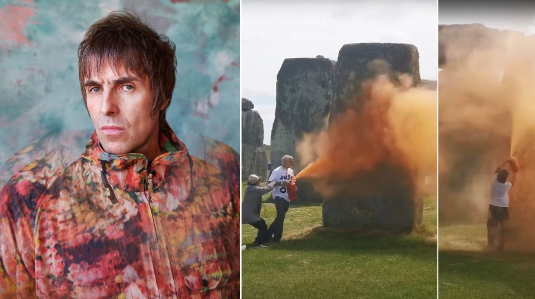 Ο Λίαμ Γκάλαχερ ασκεί κριτική στους ακτιβιστές της οργάνωσης «Just Stop Oil» που έβαψαν το μνημείο Στόουνχετζ - Σκωπτική ανάρτηση του πρώην frontman των Oasis.