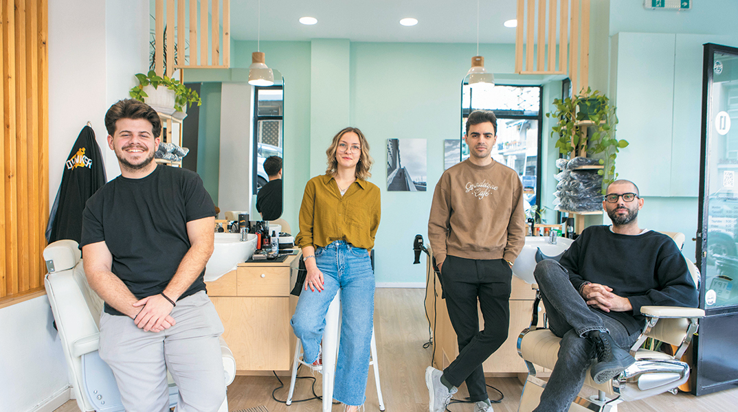 JJ Barbershop: Ένα διαφορετικό μπαρμπέρικο με σκανδιναβικό στιλ και παρεΐστικη ατμόσφαιρα