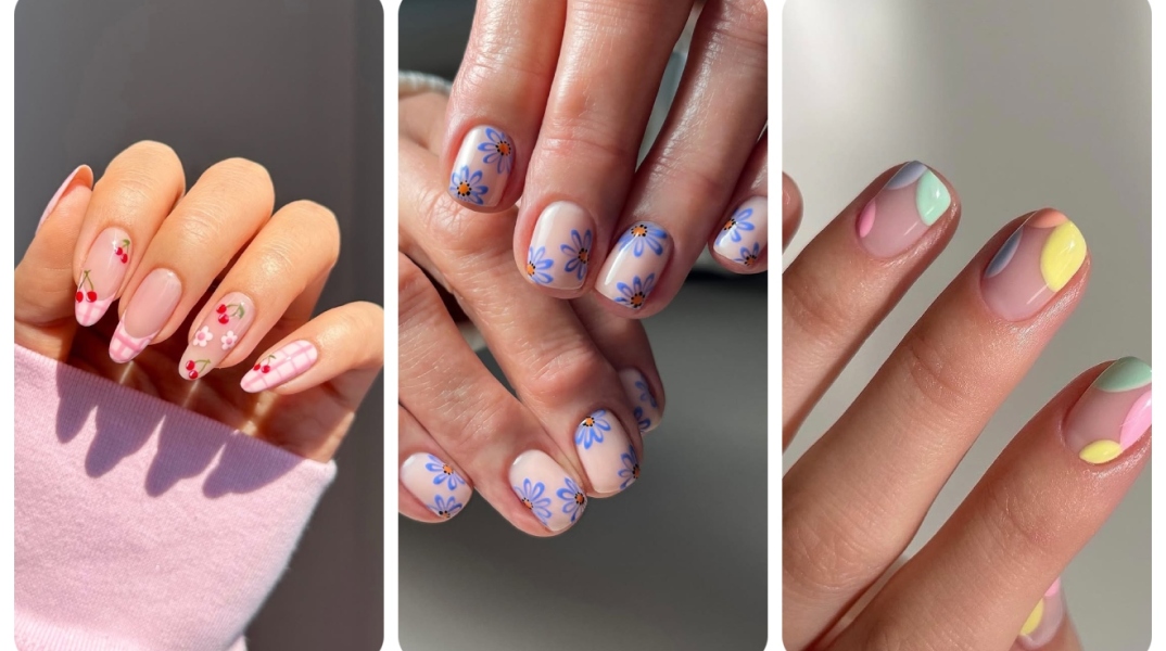 ανοιξιάτικα μανικιούρ για Πάσχα 