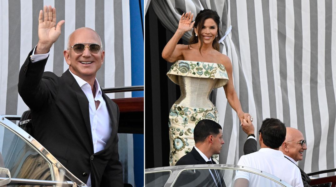 Τζεφ Μπέζος - Λόρεν Σάντσεζ: Ετοιμάζονται για το τελικό πάρτι στο γκαλά τους - Ο υπερπολυτελής γάμος στη Βενετία ολοκληρώνεται 