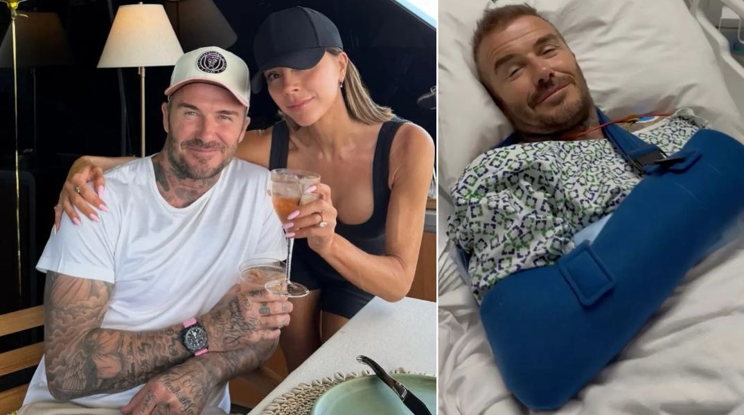 Ο Ντέιβιντ Μπέκαμ στο νοσοκομείο μετά από επέμβαση στον καρπό - Η Βικτόρια Μπέκαμ δημοσίευσε φωτογραφίες του στα social media