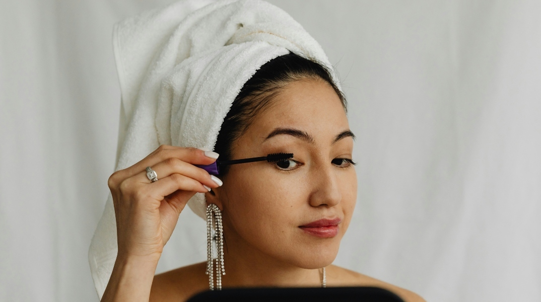 Ξεραμένη μάσκαρα