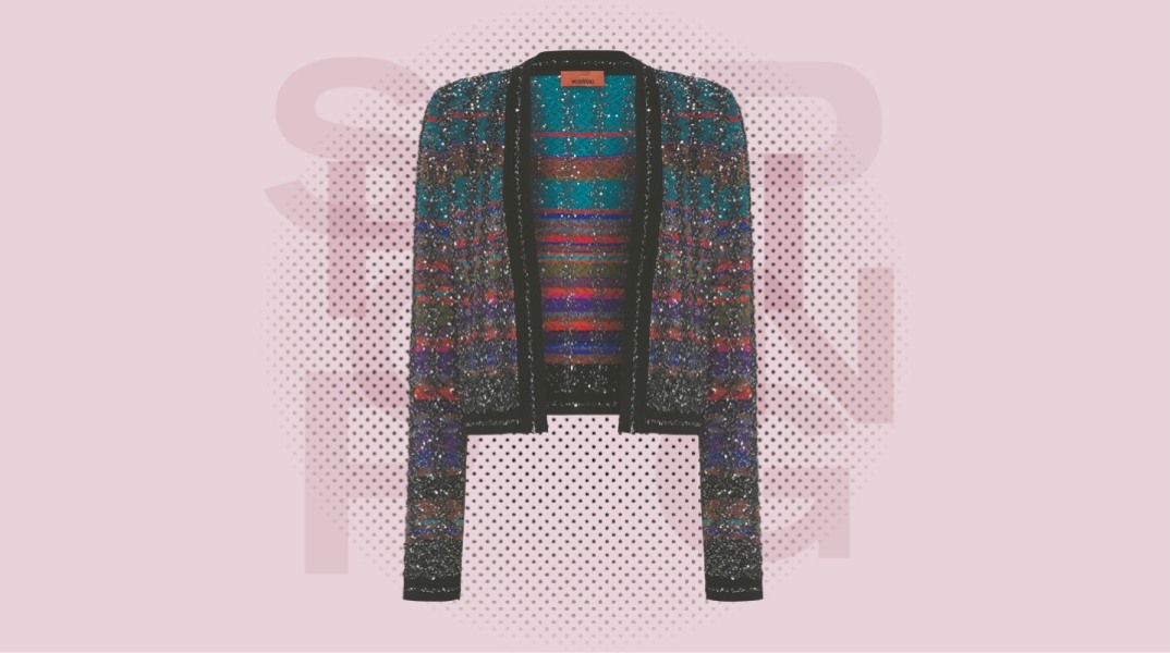FARFETCH Πολύχρωμη ζακέτα, με πούλιες, Missoni