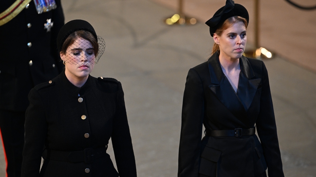 Οι πριγκίπισσες Βεατρίκη και Ευγενία 