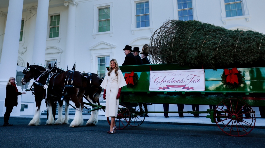 Μελάνια Τραμπ στον Λευκό Οίκο