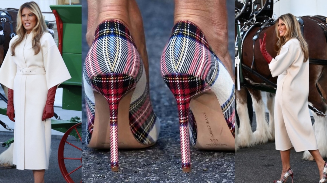 Μανόλο Μπλάνικ της Μελάνια Τραμπ 