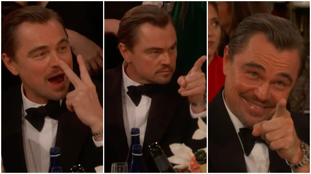 Δεν είμαι ρουφιάνος: Ο Λεονάρντο Ντι Κάπριο αρνείται να αποκαλύψει σε ποιον μιλούσε στο viral βίντεο από τις Χρυσές Σφαίρες