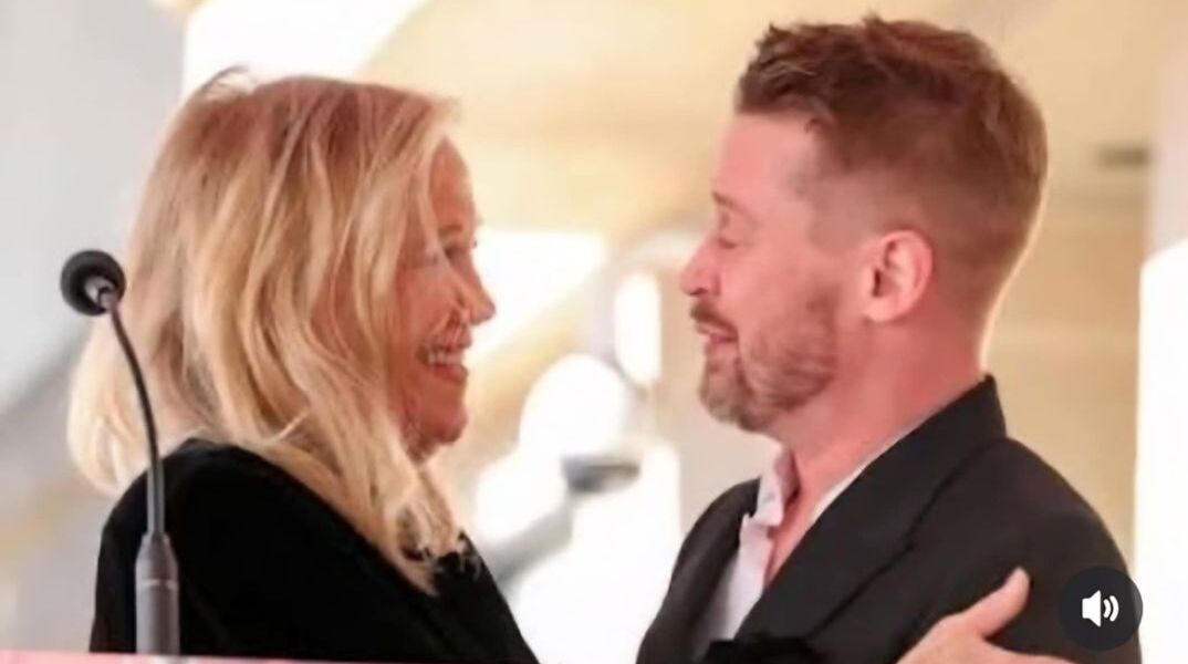 O «Κέβιν» Μακόλεϊ Κάλκιν , και η «μητέρα« του Κάθριν Ο’Χάρα