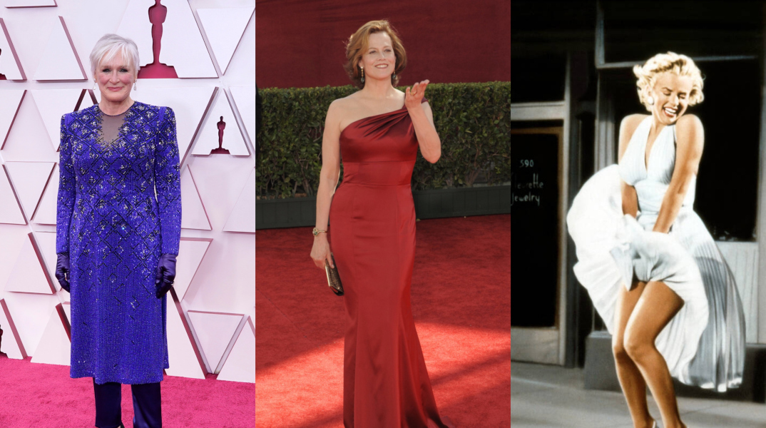 Γκλεν Κλόουζ, Σιγκούρνι Γουίβερ, Μέριλιν Μονρόε