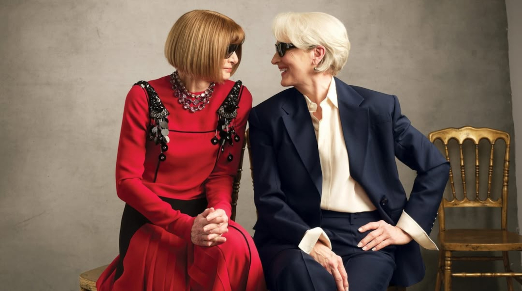 Άννα Γουίντουρ και Μέριλ Στριπ