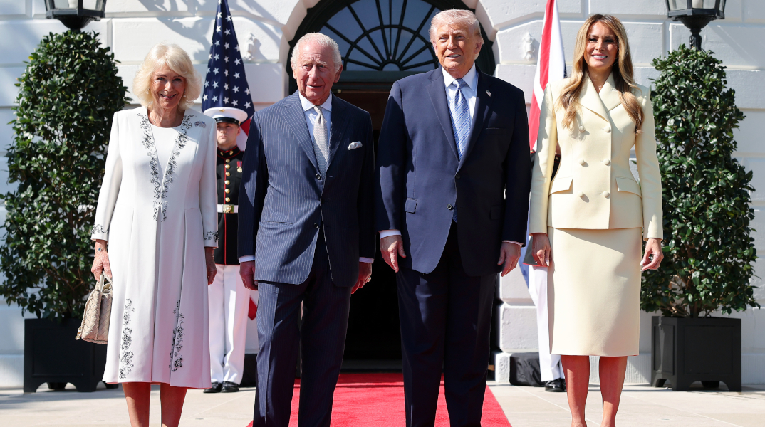 Μελάνια Τραμπ και Καμίλα 